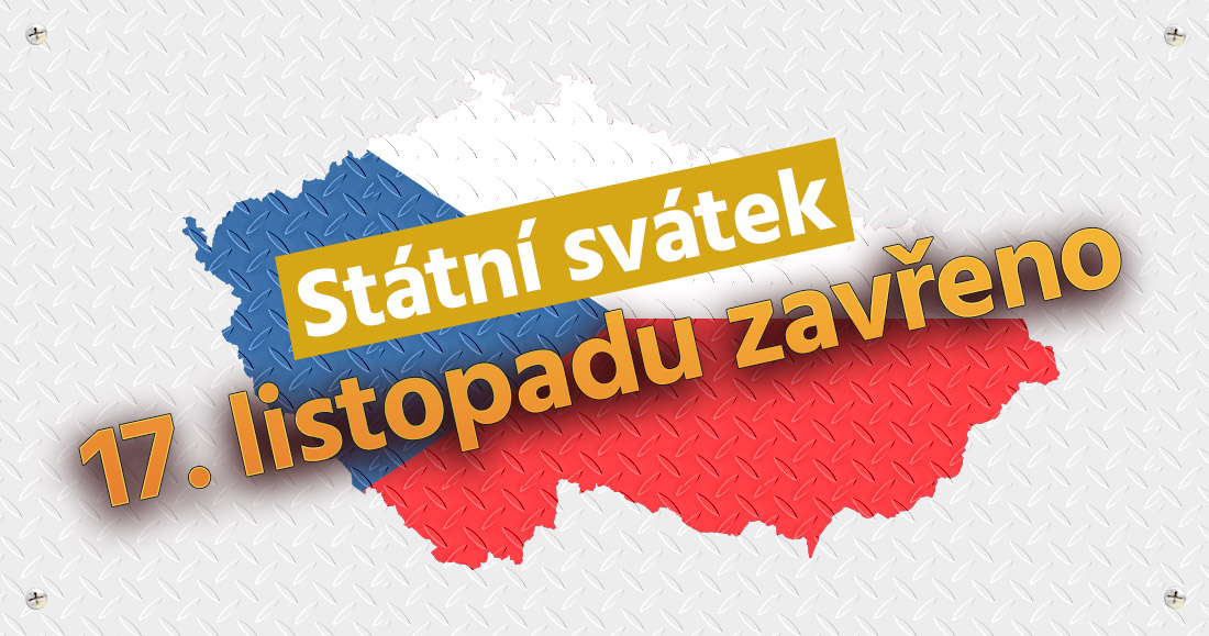 Zavření skladů 17.11.2023